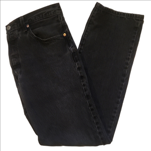 Levi's 501 Button Fly Classic Black Men's Jeans